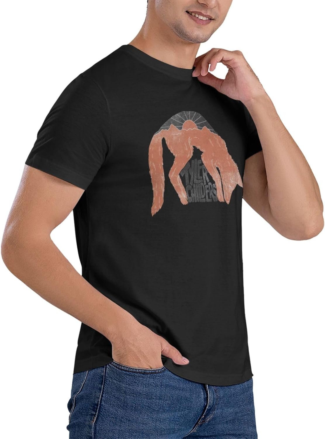 Mens Actor T-Shirt Fashionable Classic