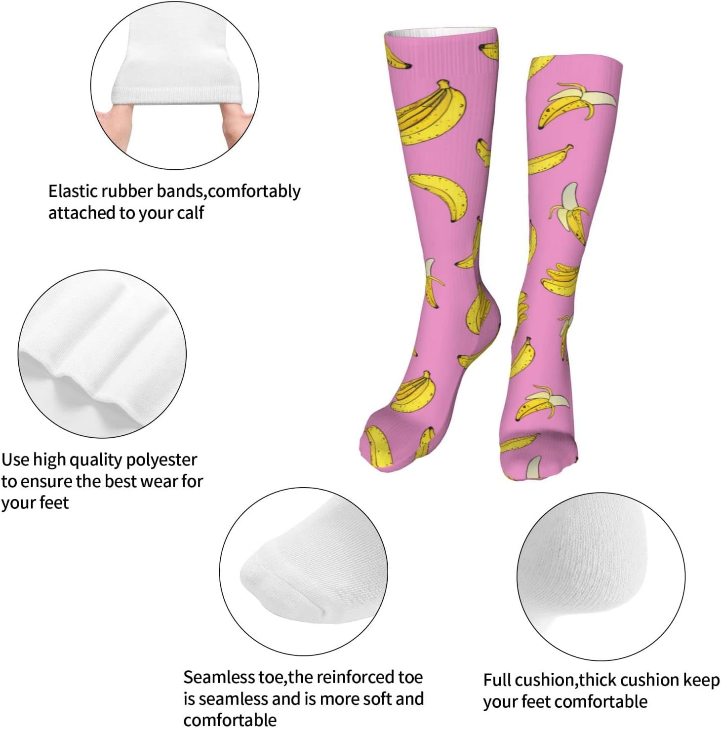 Kids Cozy Knee High Socks