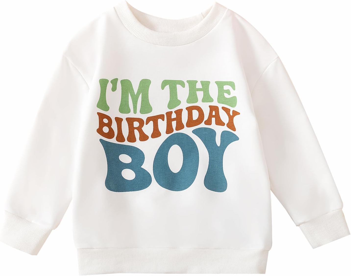 DOSYZTO Toddler Baby Girl Birthday Sweater Fun Comfortable