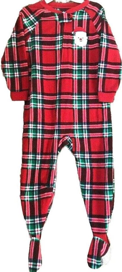 Carters Child of Mine Santas Holiday Plaid Print Blanket