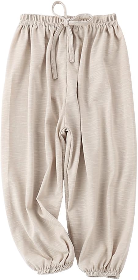 PAUBOLI Baby Long Bloomers Comfortable Cooling Pants for Kids 12M-7T