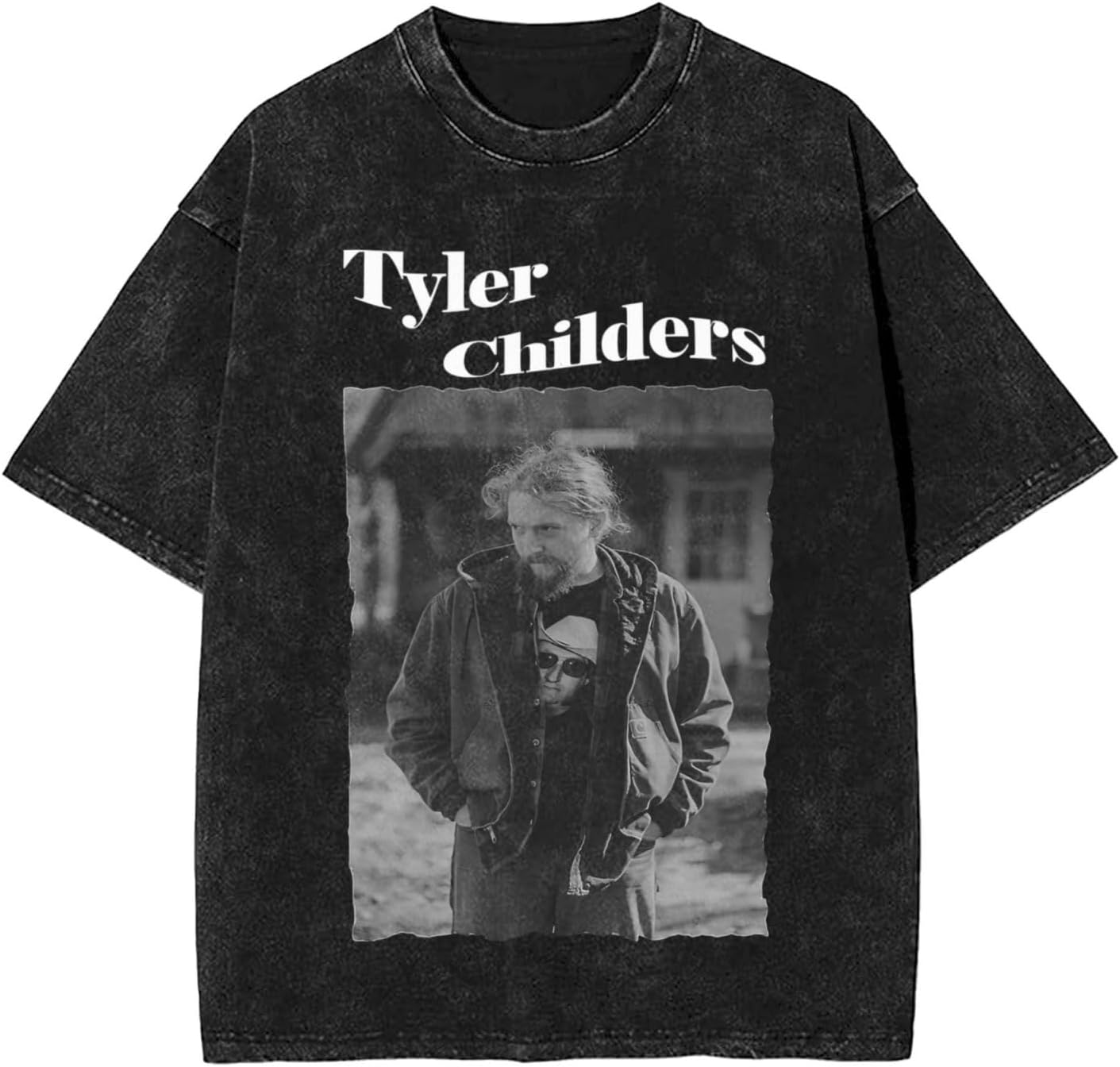 Mens Music Fans Checked T-shirt