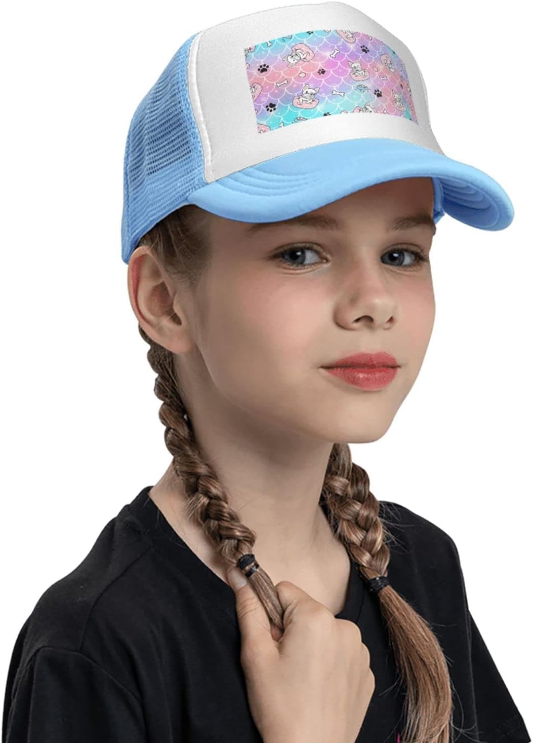 Cute Adjustable Baseball Cap for Kids Ages 4-10