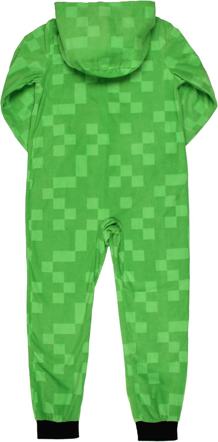 Minecraft Kids Fleece analysis CREPEE Pajama Set