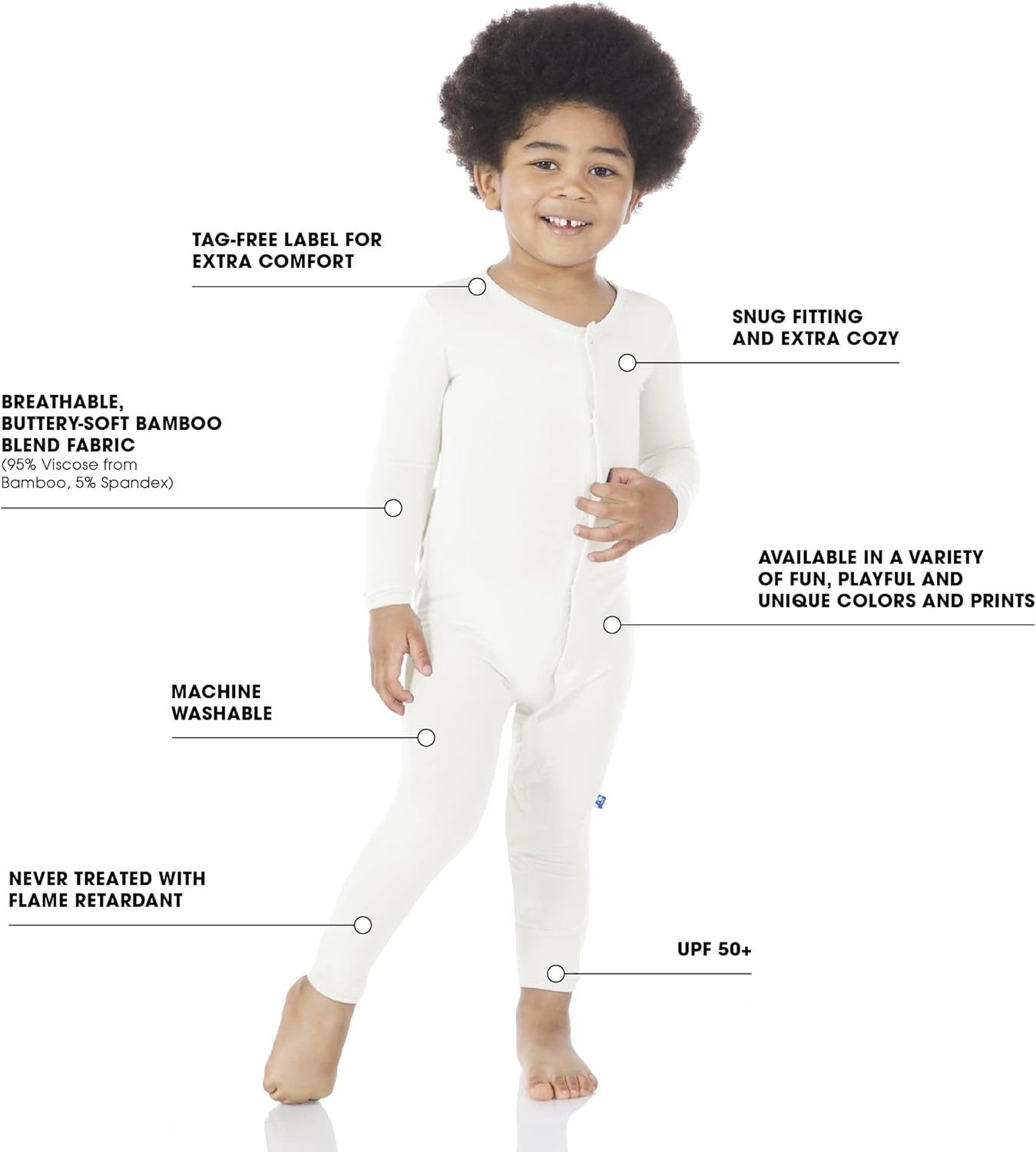 Soft Stretchy Baby Coveralls with Zipper