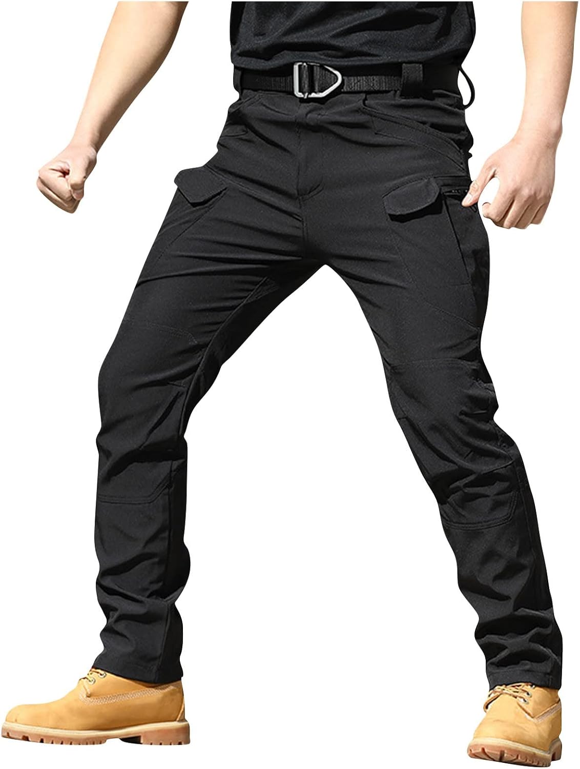 Stretchy Cargo Pants Men Tactical