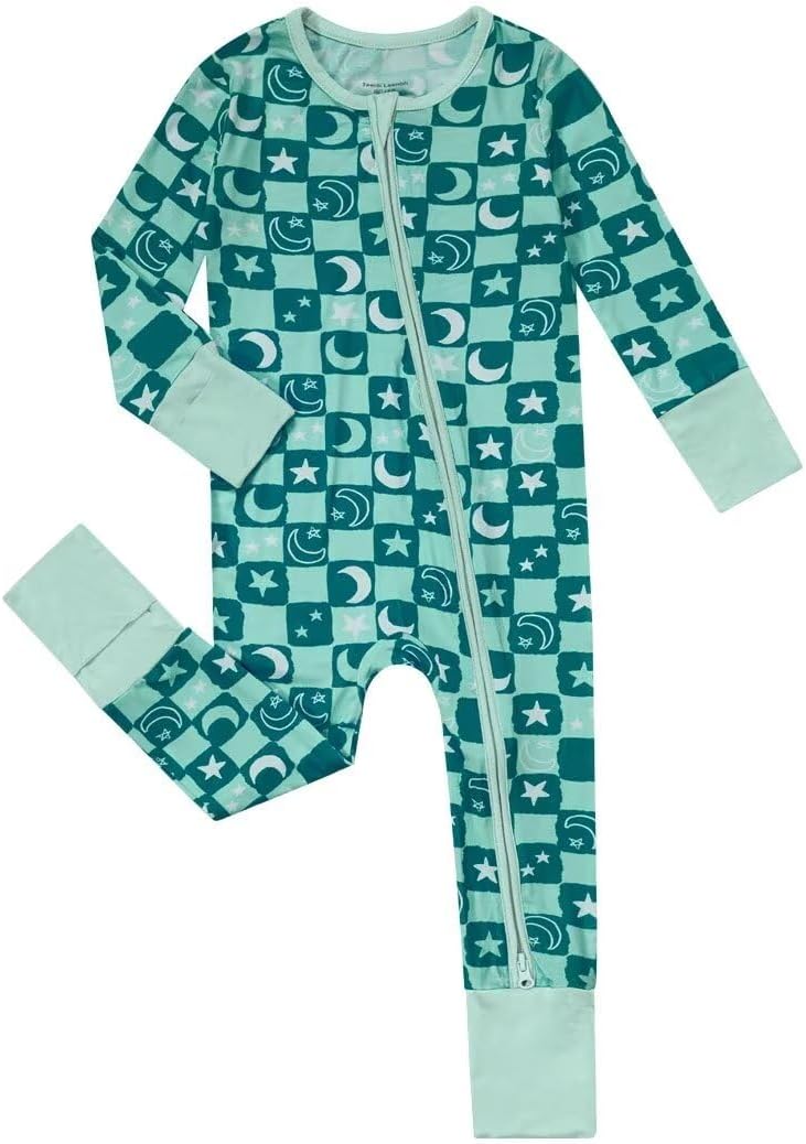 Teach Leanbh Unisex Baby Pajamas with Mittens