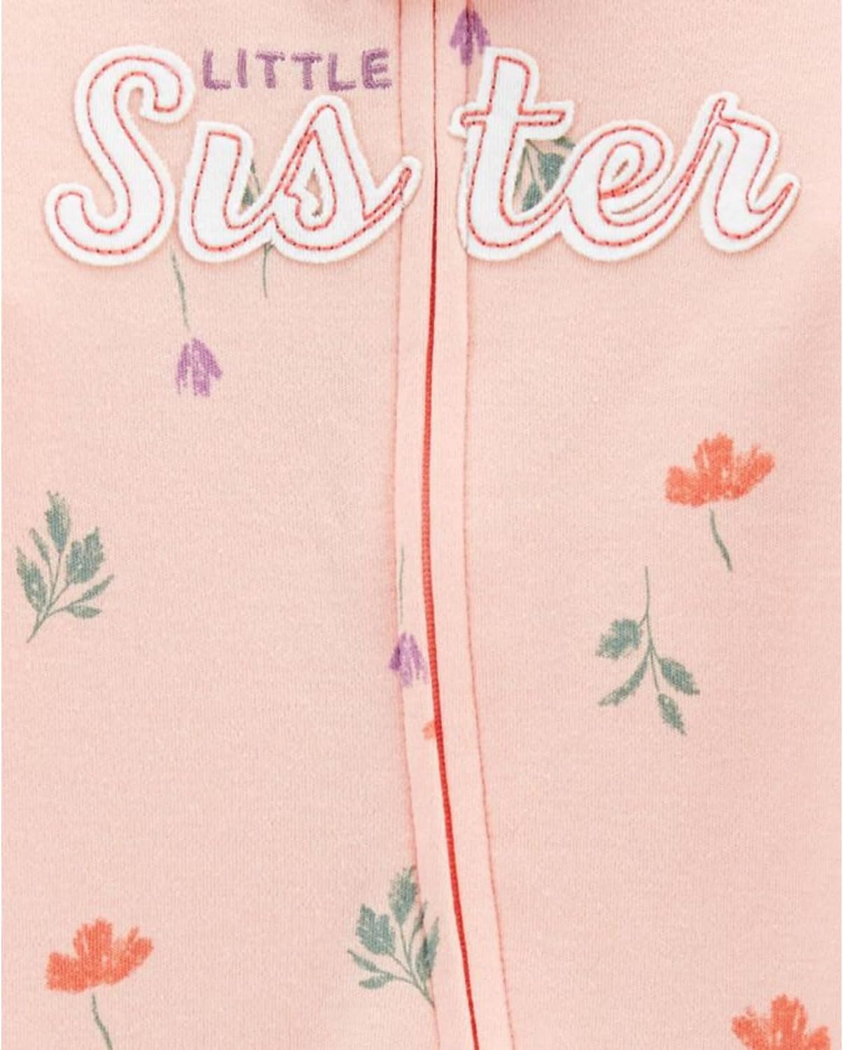 Carters Girls 1-Piece 100 Snug Fit Footie Sleepers