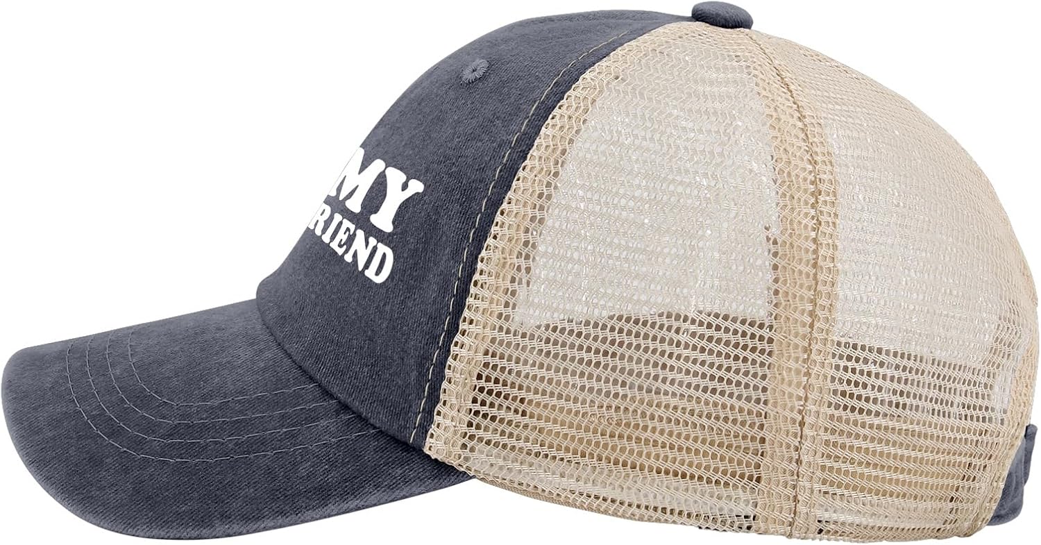 I Heart My Girlfriend Funny Hats for Men