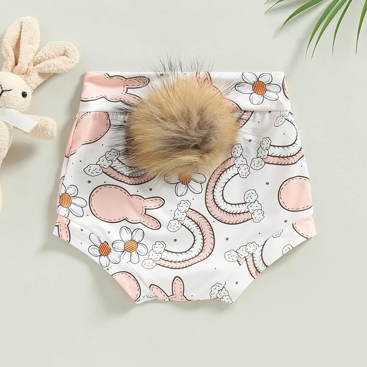 Lefyira Rabbit Print bathing Suits for Babies