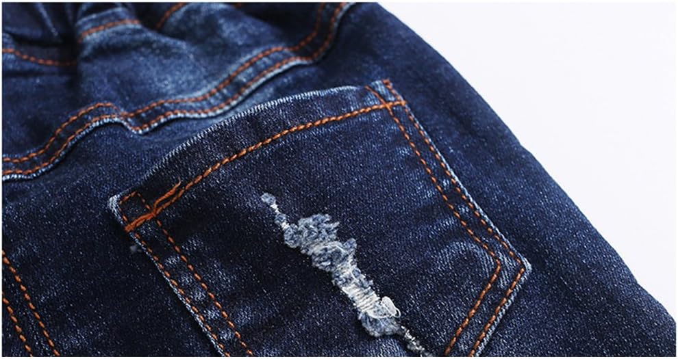 KIDSCOOL SPACE - Ripped Denim Jeans for Baby Toddler