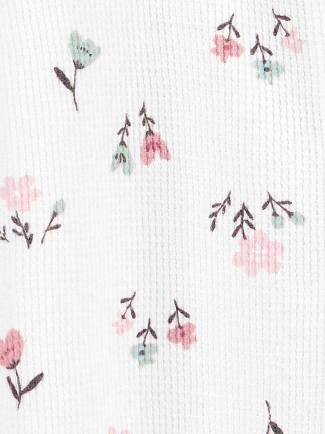 2-Way Zip Thermal Blanket Sleepers for Baby Girls 2-Pack