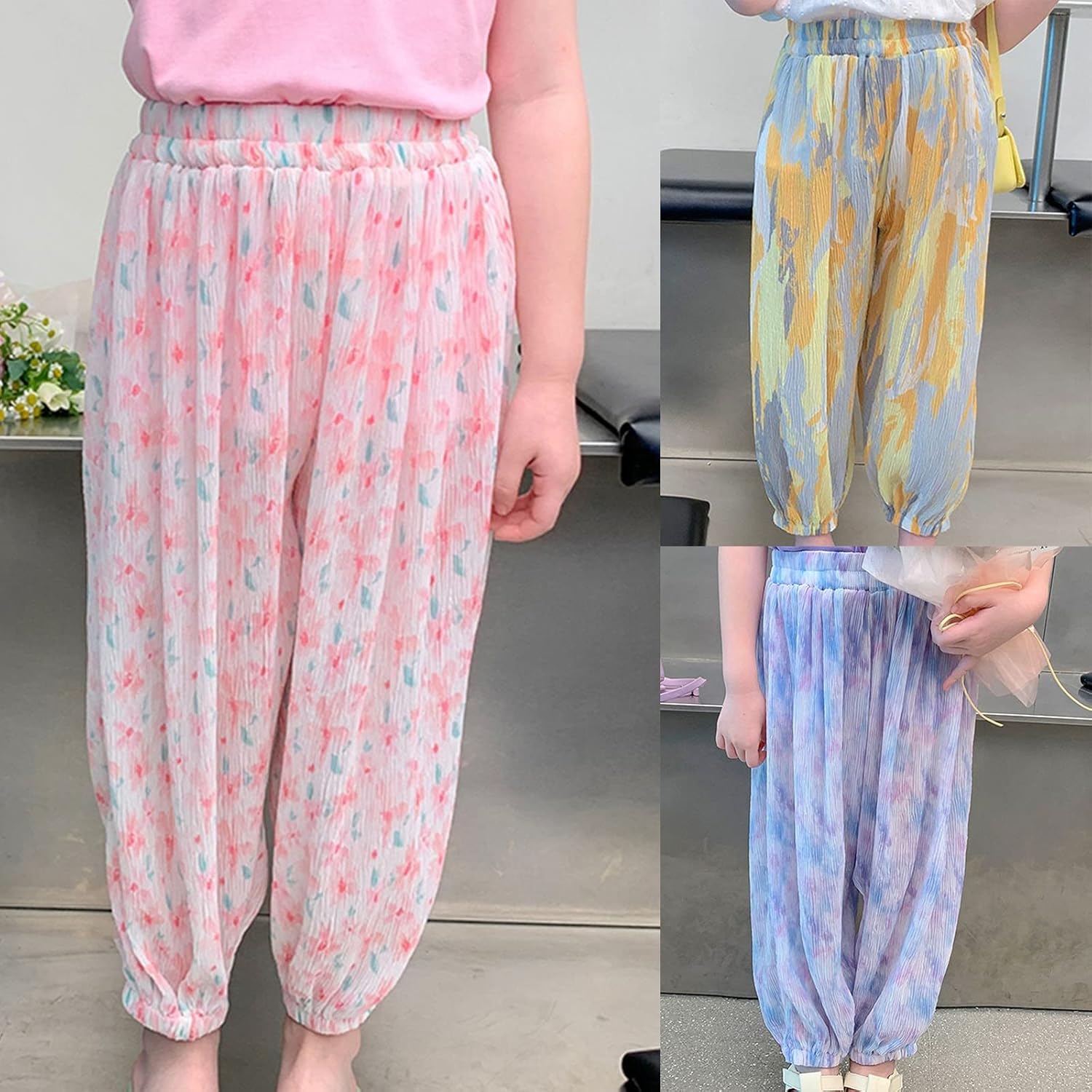 Soft Cotton Harem Pants for Toddler Girls Summer Essentials