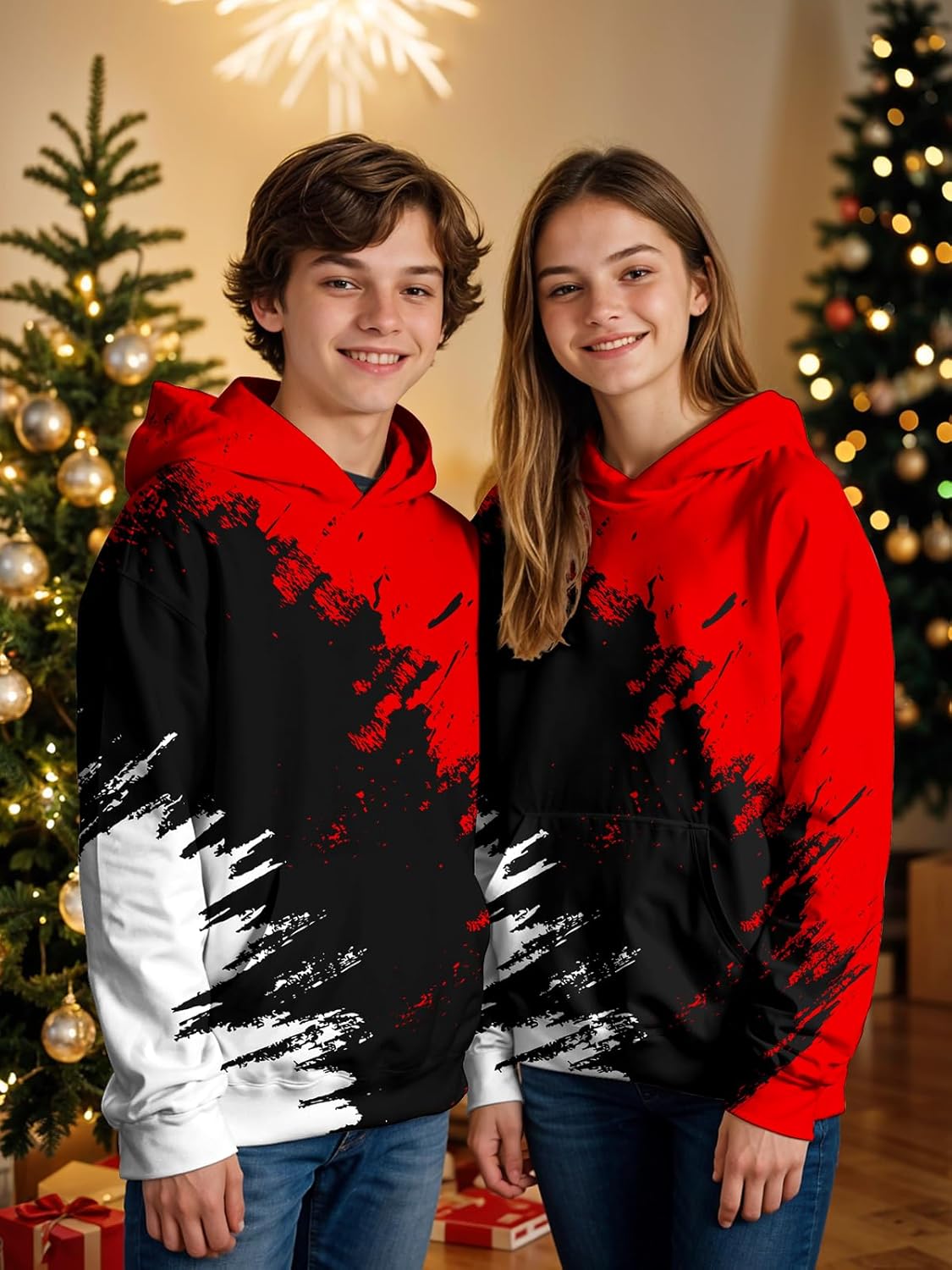 Wangstar Graphic Hoodies for Teen Boys Baseball Gifts 14-16