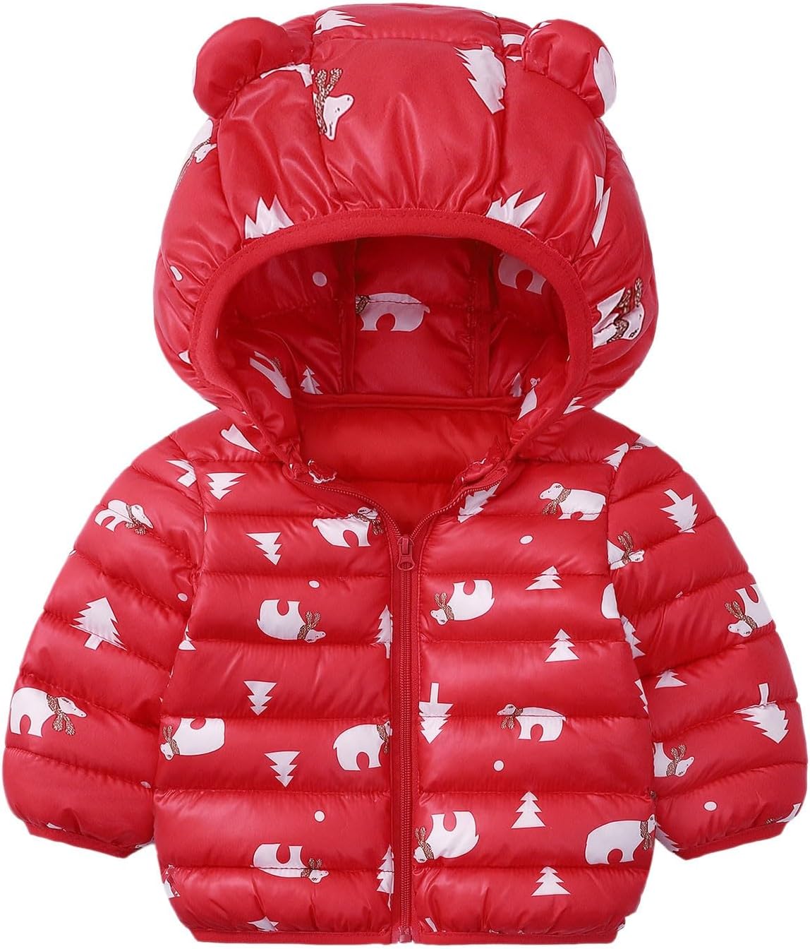 Toddler Bear Ear Hoodie for Winter Boy Girl 5T 4T 2T 12M