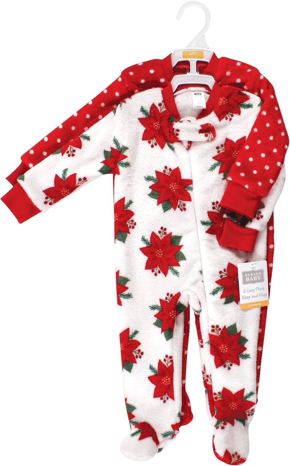 Hudson Baby Baby Girls Plush Sleep Play