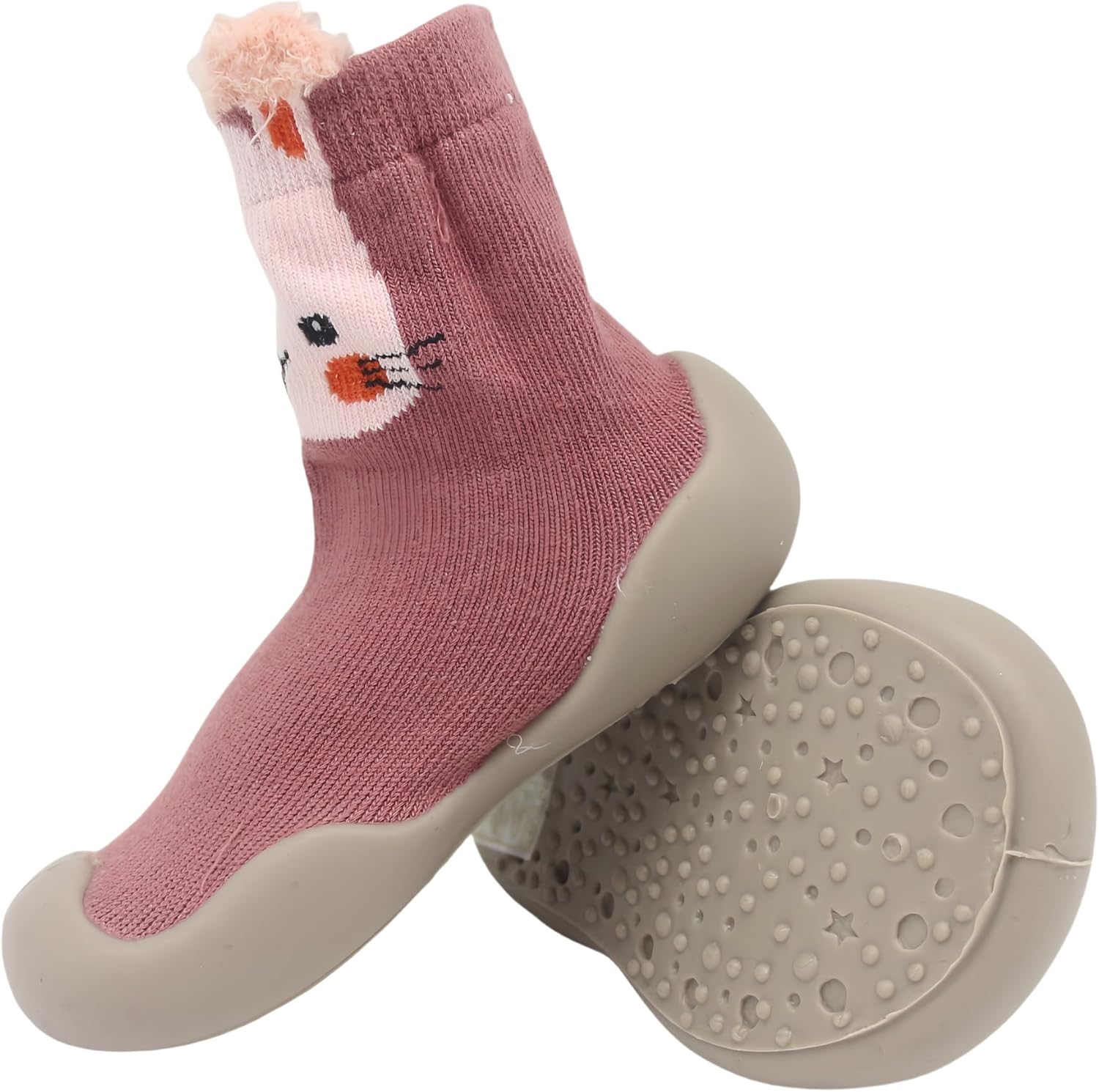 Icosylify Baby Boys Girls First Walking Shoes Anti-Slip Soft Sole