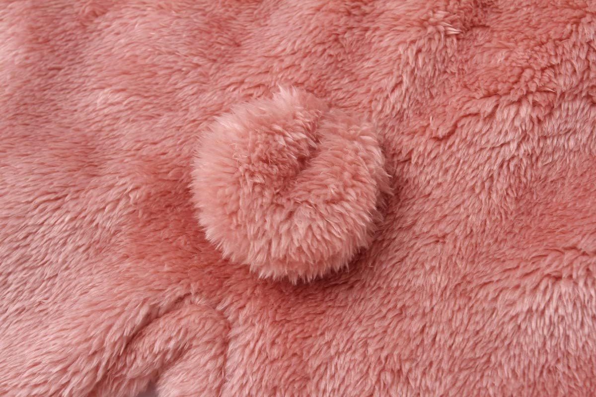 Newborn Baby Snowsuit Fleece Lined Onesie Outfits
