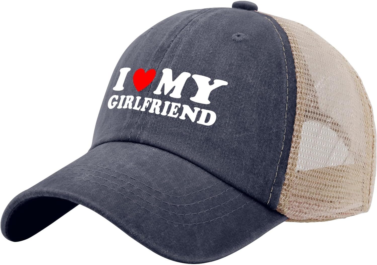 I Heart My Girlfriend Funny Hats for Men