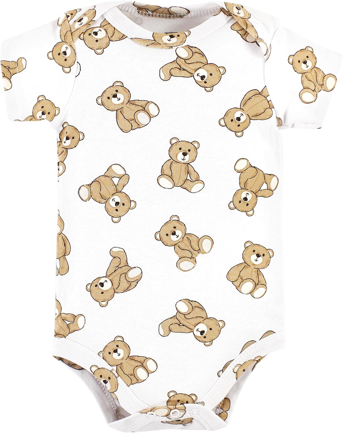 Hudson Baby ConvertibleUNIsize Cotton Bodysuit Pant Bib Set