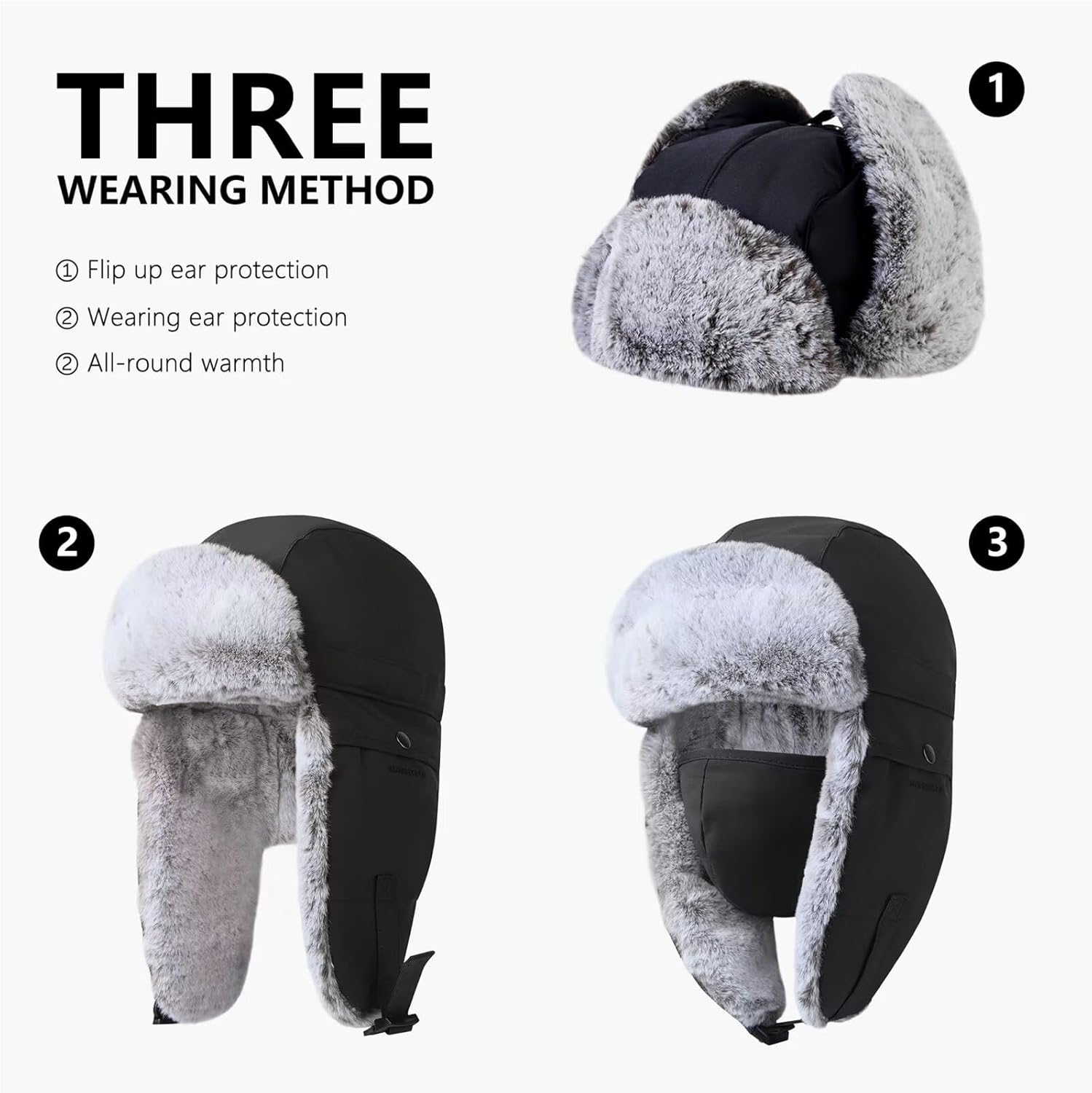 Winter Trapper with Ear Flap Insulated