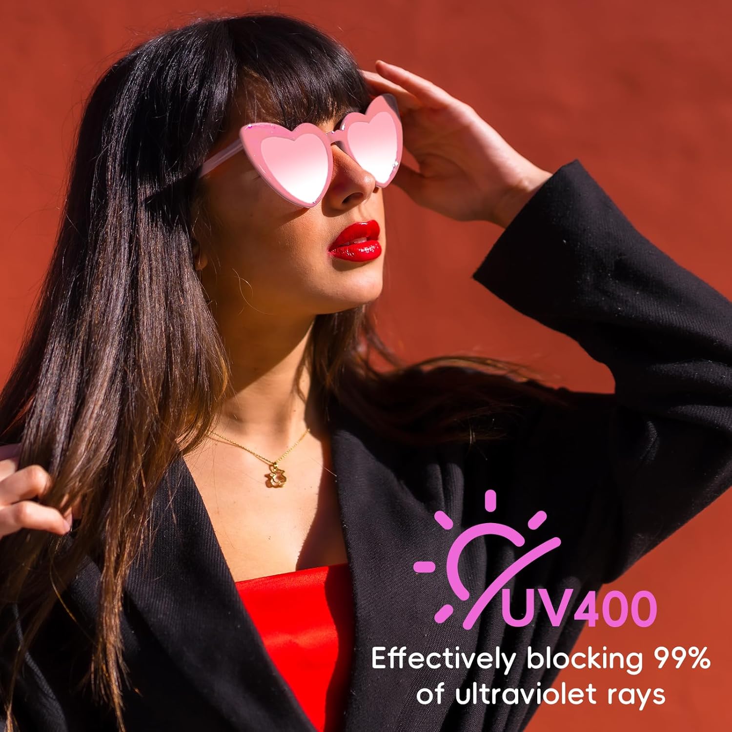 Stylish Valentines Sunglasses Perfect for Parties Photos