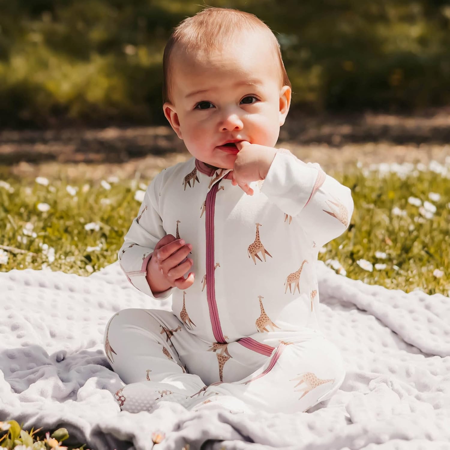Bamboo Soft Footies for Babies - Stretchy Warm Comfortable