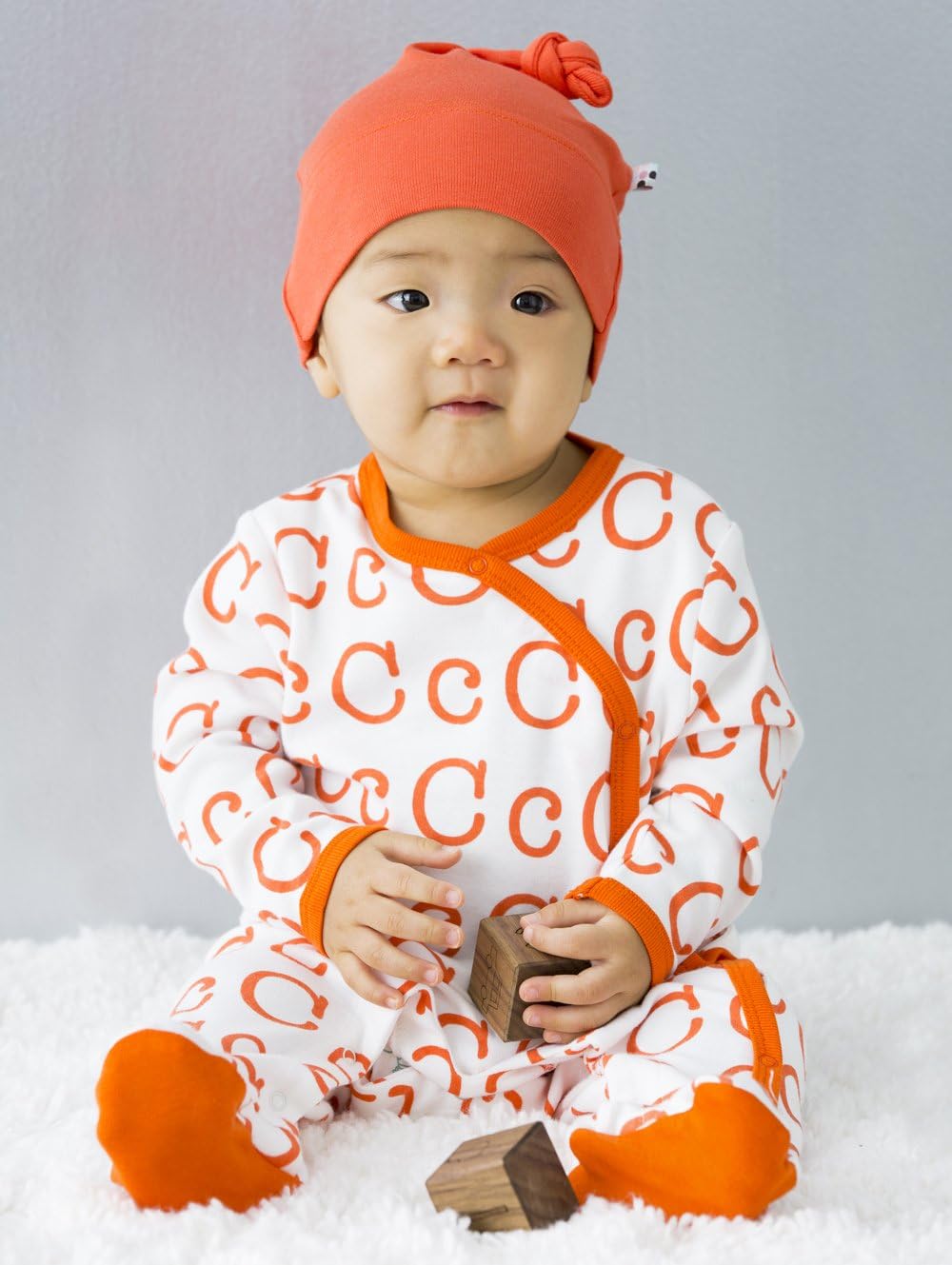 Chic Babysoy Organic Alphabet Onepiece 03-06 Months