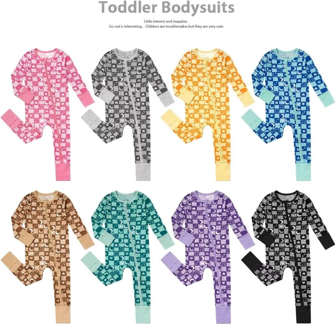 Teach Leanbh Soft Bamboo Viscose Baby Romper with Mittens and Feet Cuffs