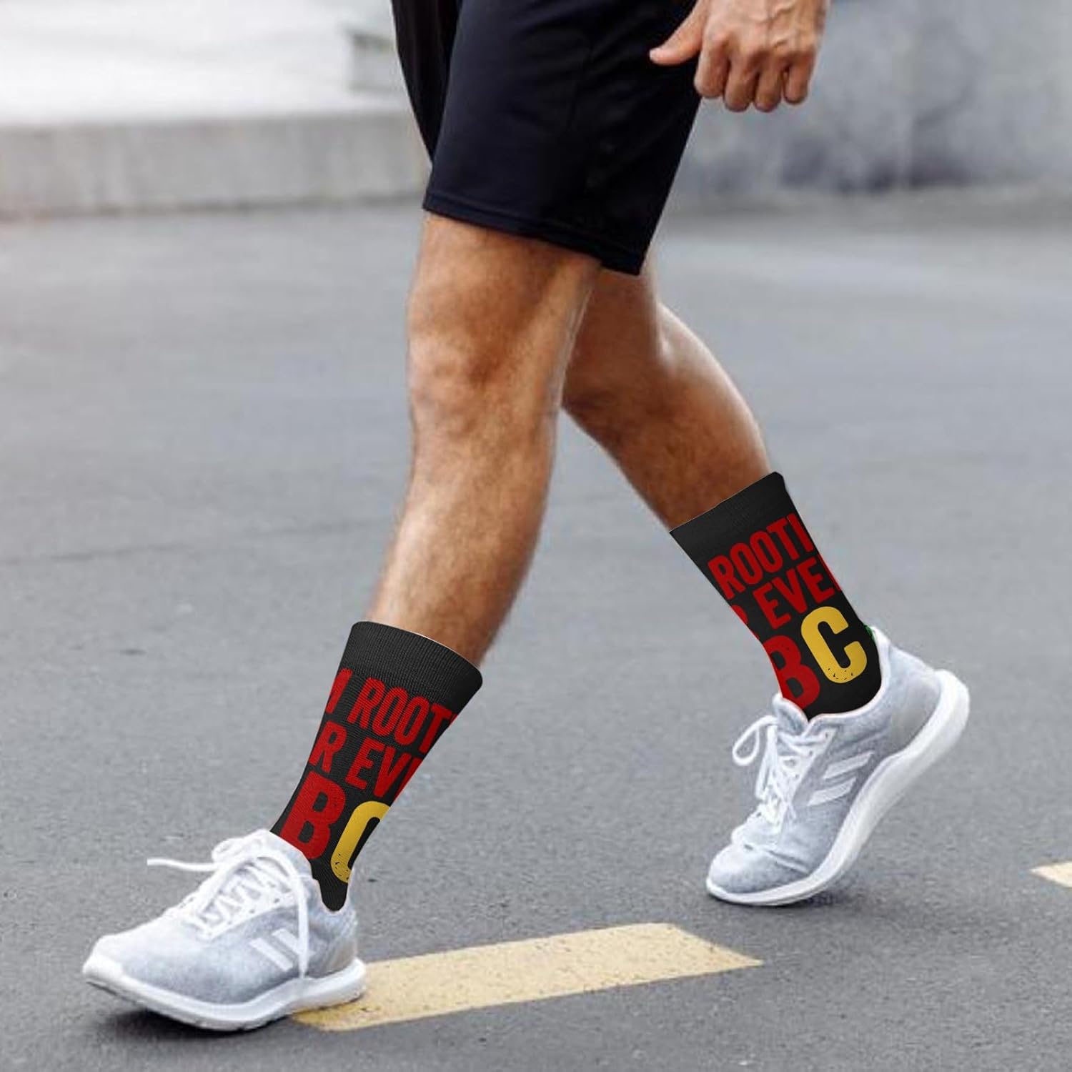 Unique knee-high socks for men