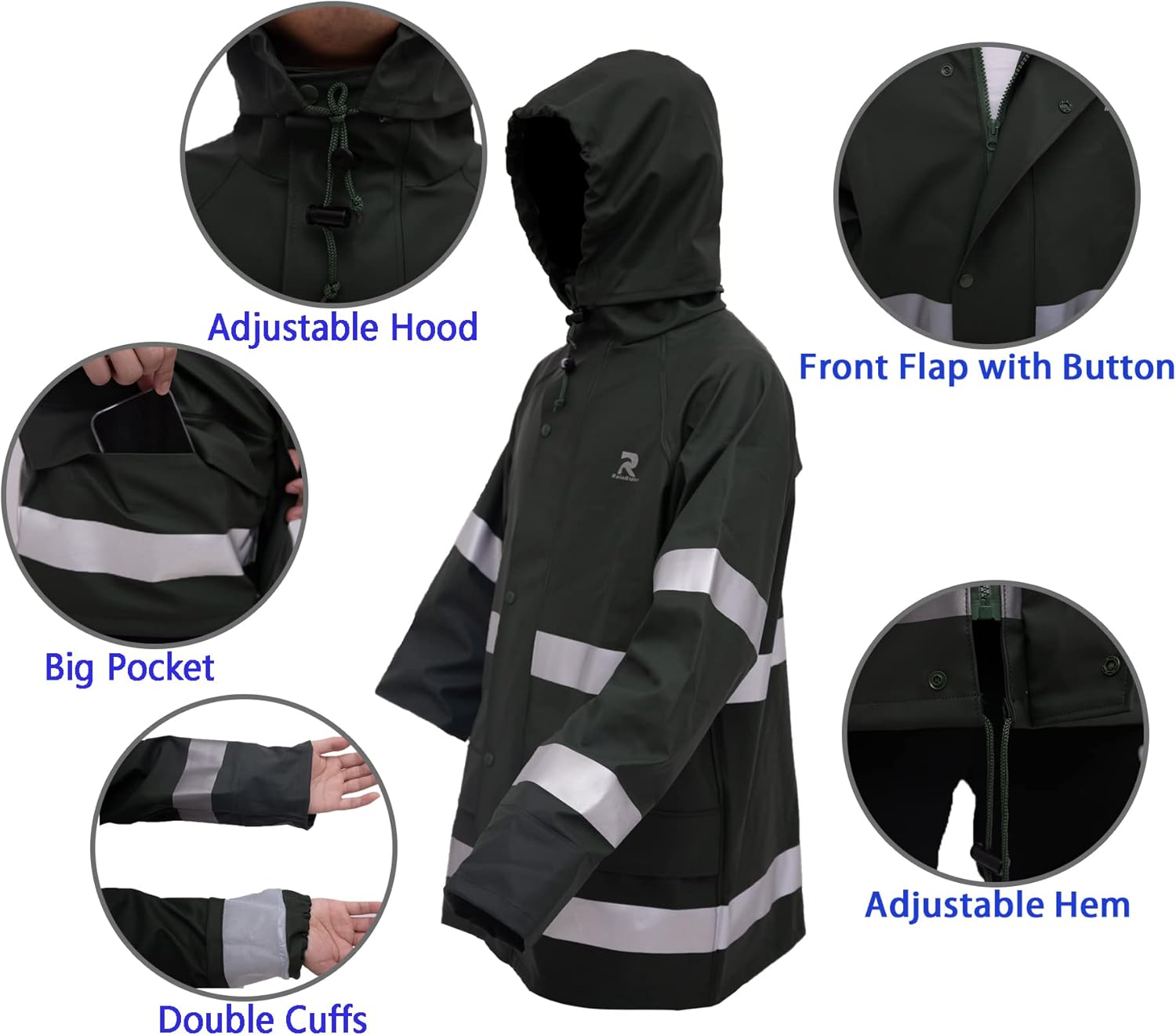 RainRider Waterproof Rain Suit for Men and Women 1