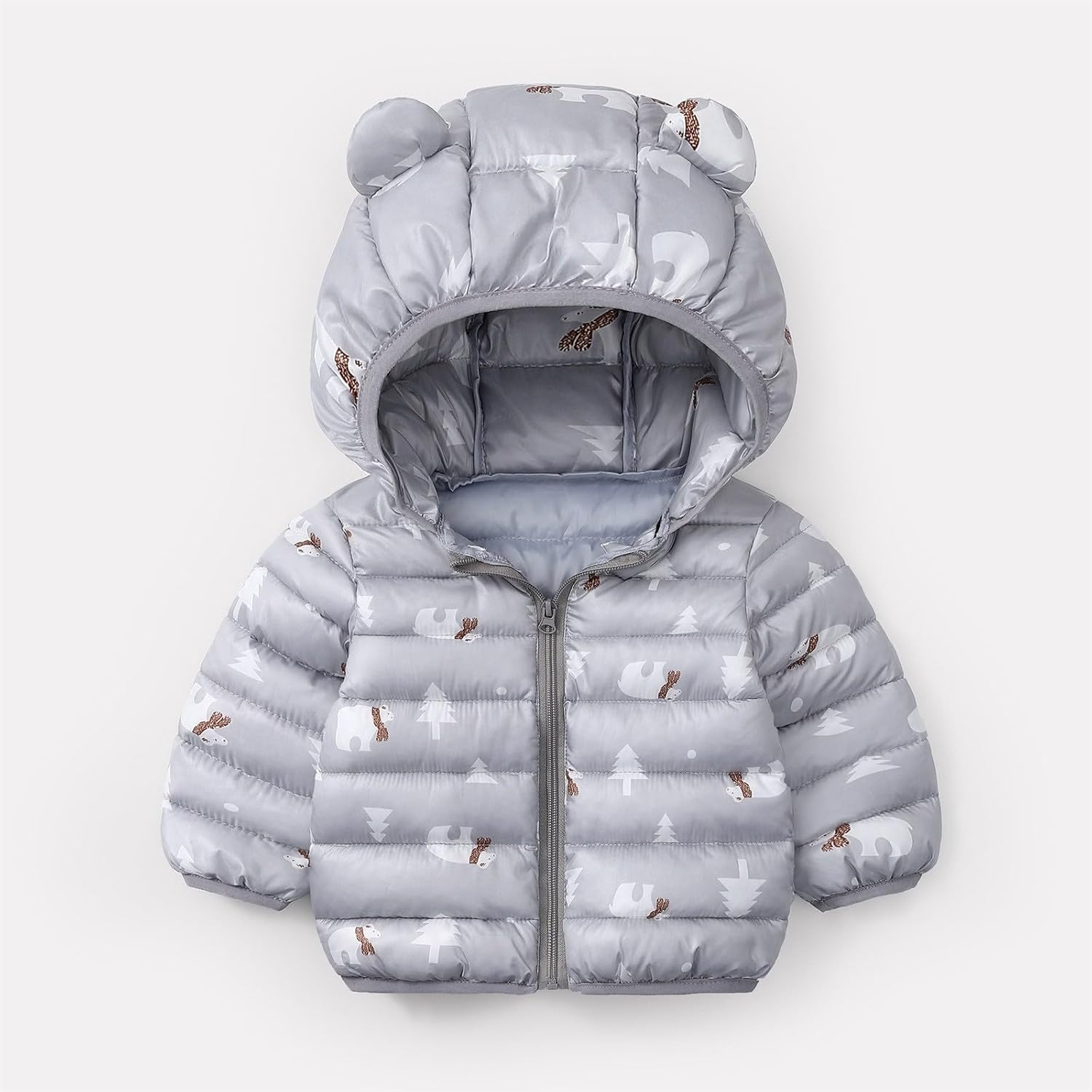 Toddler Bear Ear Hoodie for Winter Boy Girl 5T 4T 2T 12M