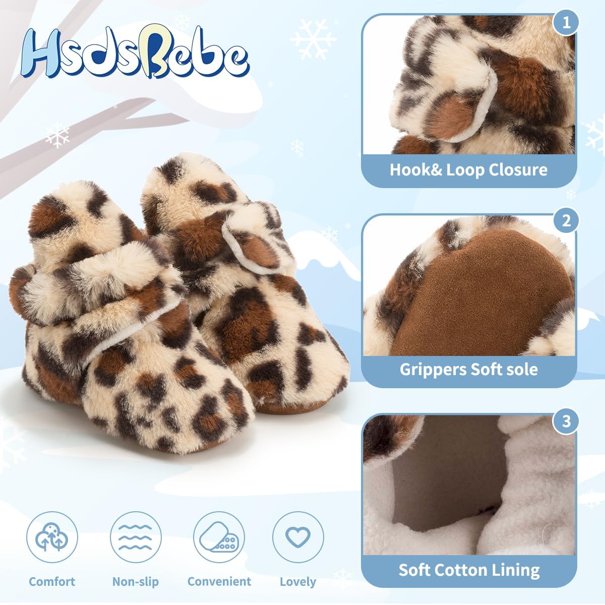 Cozy Winter Booties for Babies