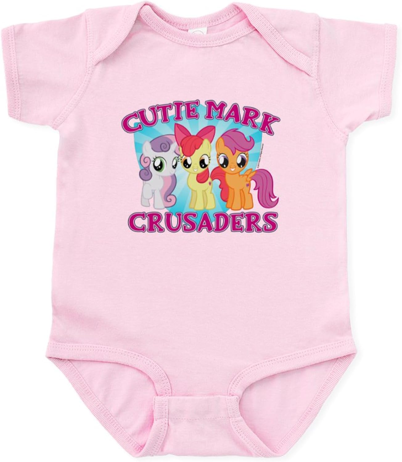 CafePress My Little Pony Cutie Mark Baby Light Bodysuit Soft Adorable