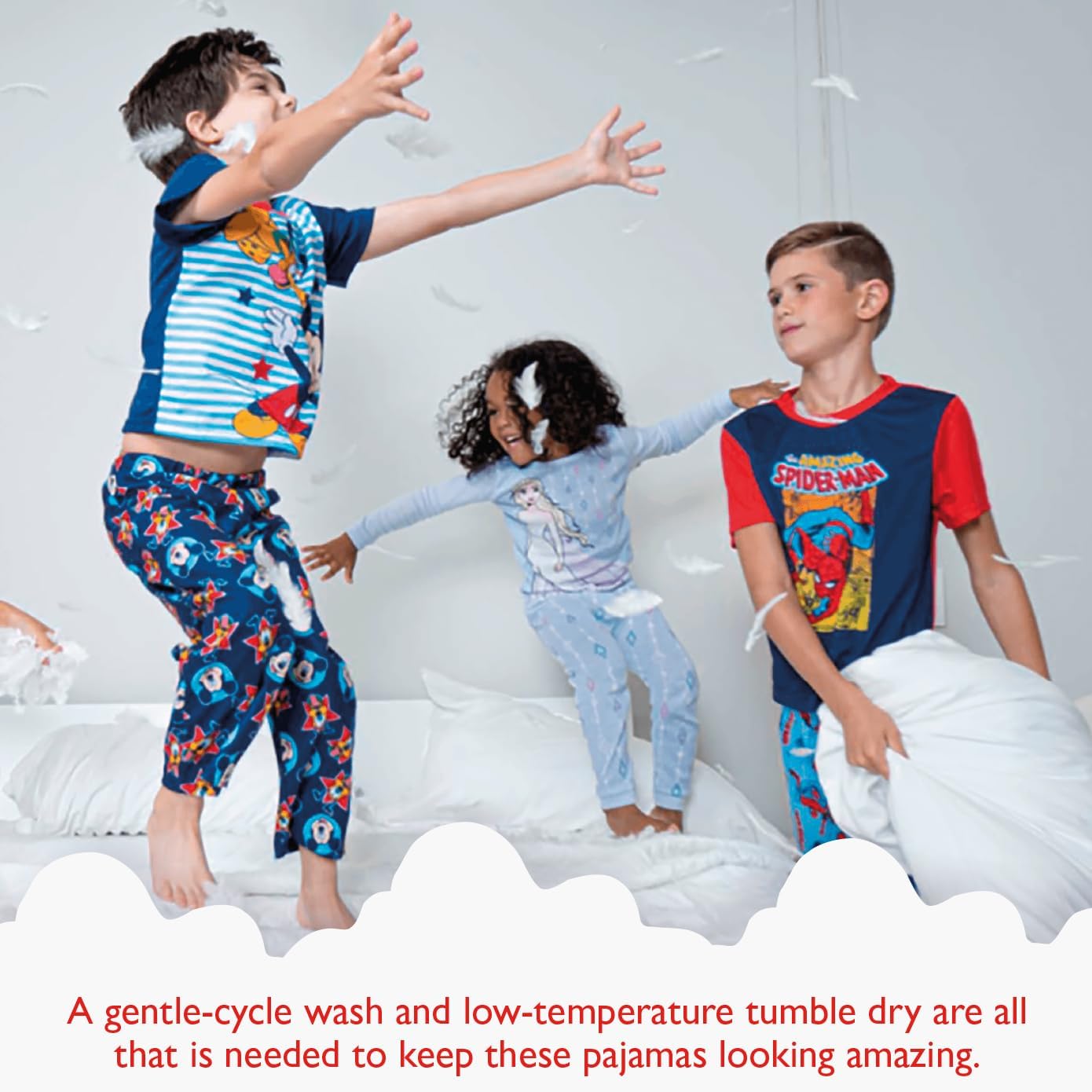 Marvel Spider-Man 2-Piece Pajama Set for Kids Soft Cute