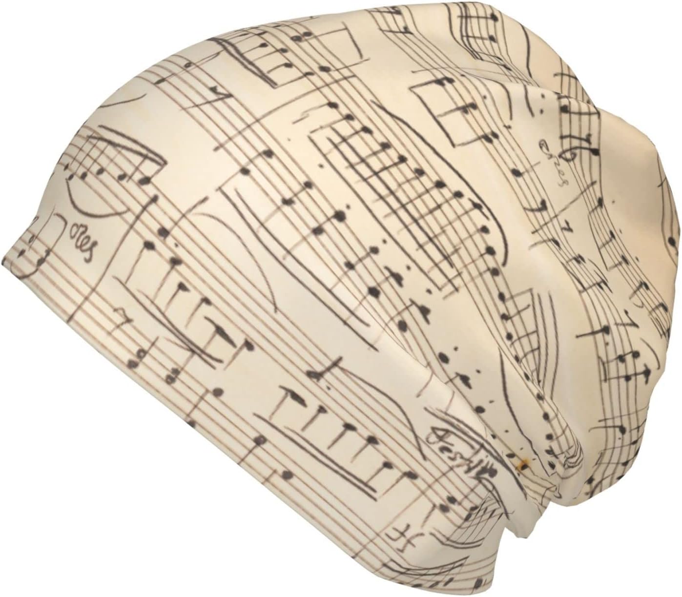 Retro Music Notes Kids Beanies