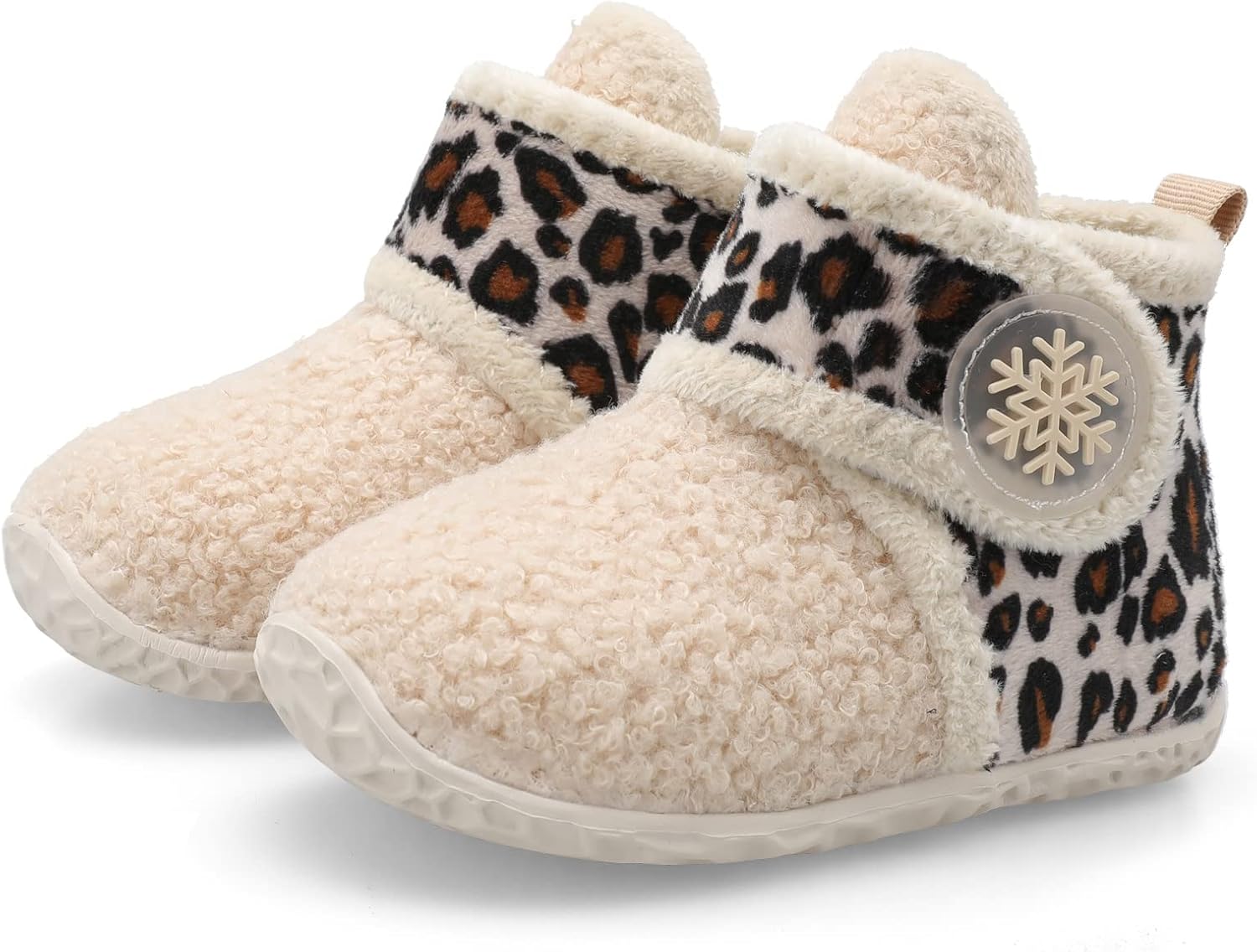 Warm Soft Fuzzy Slippers for Babies