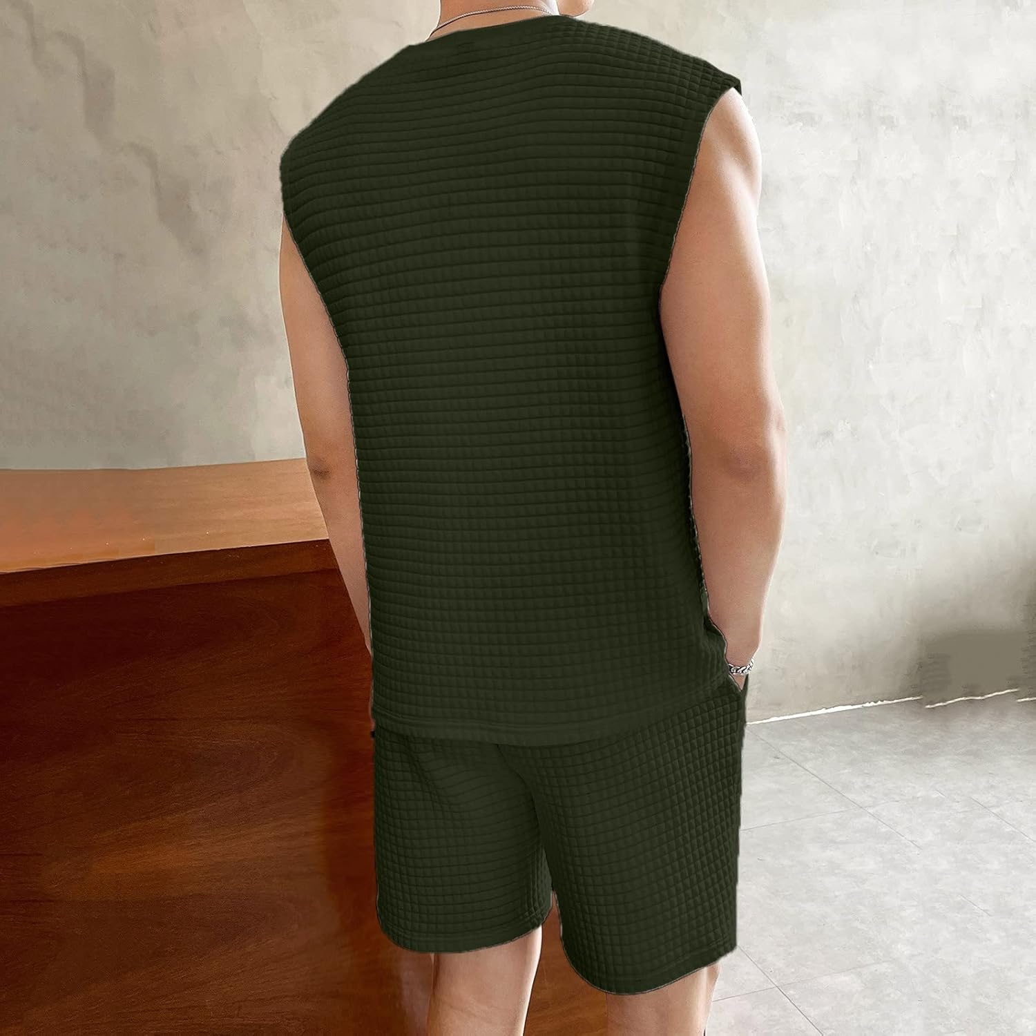 2023 Mens Team Issue Set - Tank Top athletic Shorts - Summer Stylish