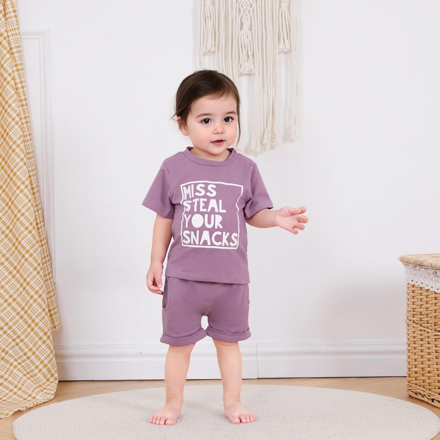 LIO Mengzi Toddler Girl Summer Outfit