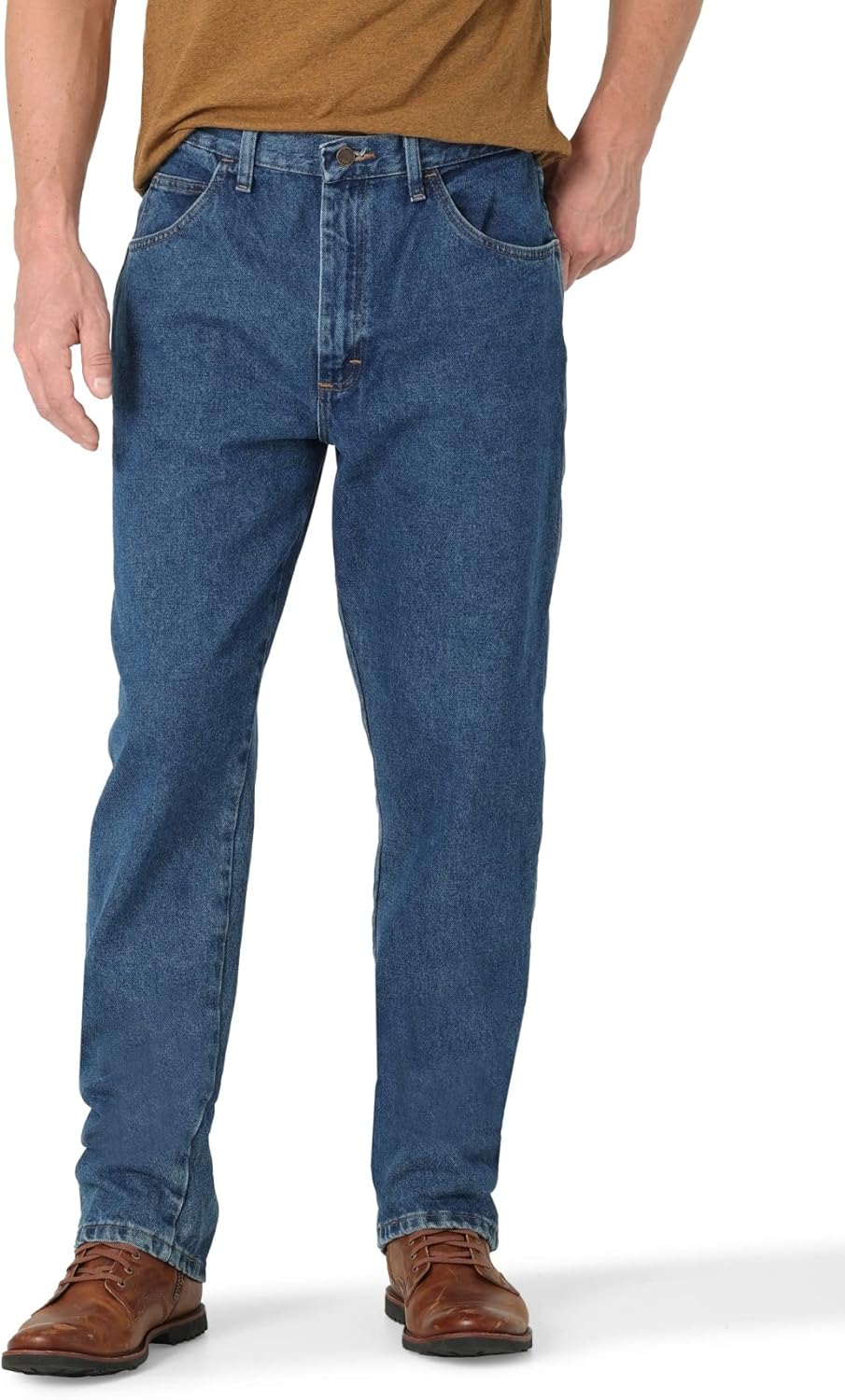 Rustler Mens Classic Relaxed Fit Denim Jeans Comfort Captivates Reinvents Style