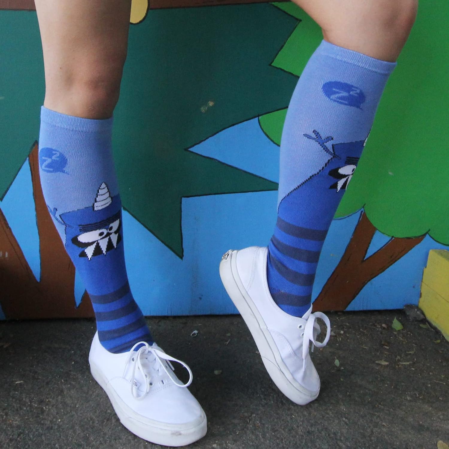 TeeHee Crazy Fun Knee High Socks for Women Party Events
