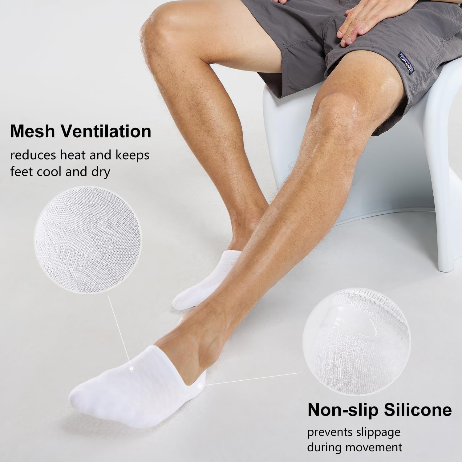 High-Quality Mens No-Show Socks