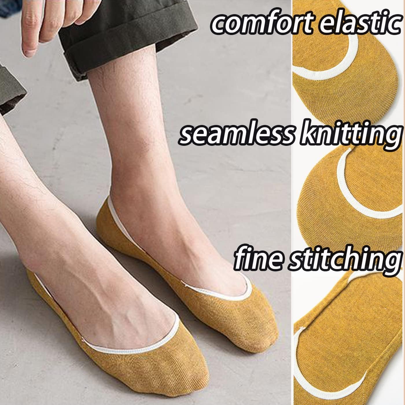 Premium No-Show Liner Socks for Men