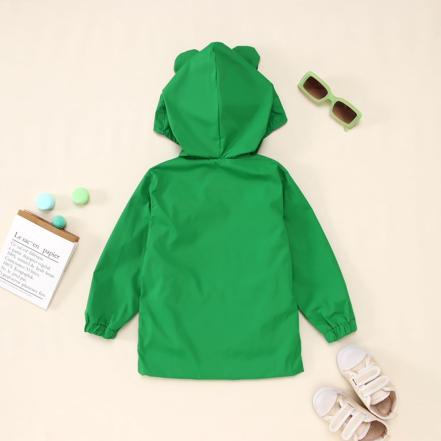 Cute Toddler Rain Jacket for Boys and Girls