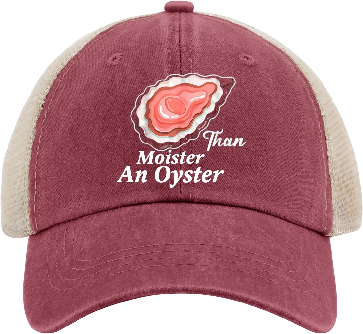 Moister Than an Oyster Funny Inapp Trucker Hat