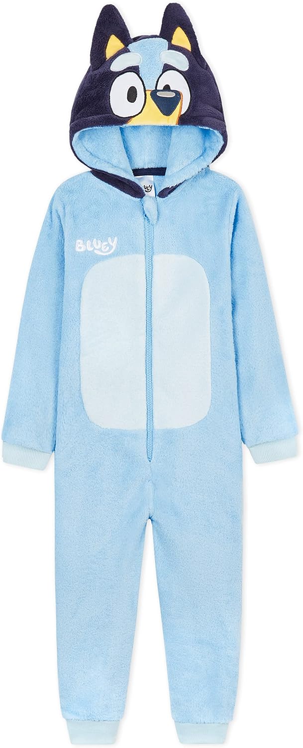 Bluey Fleece Romper Pajamas for Boys