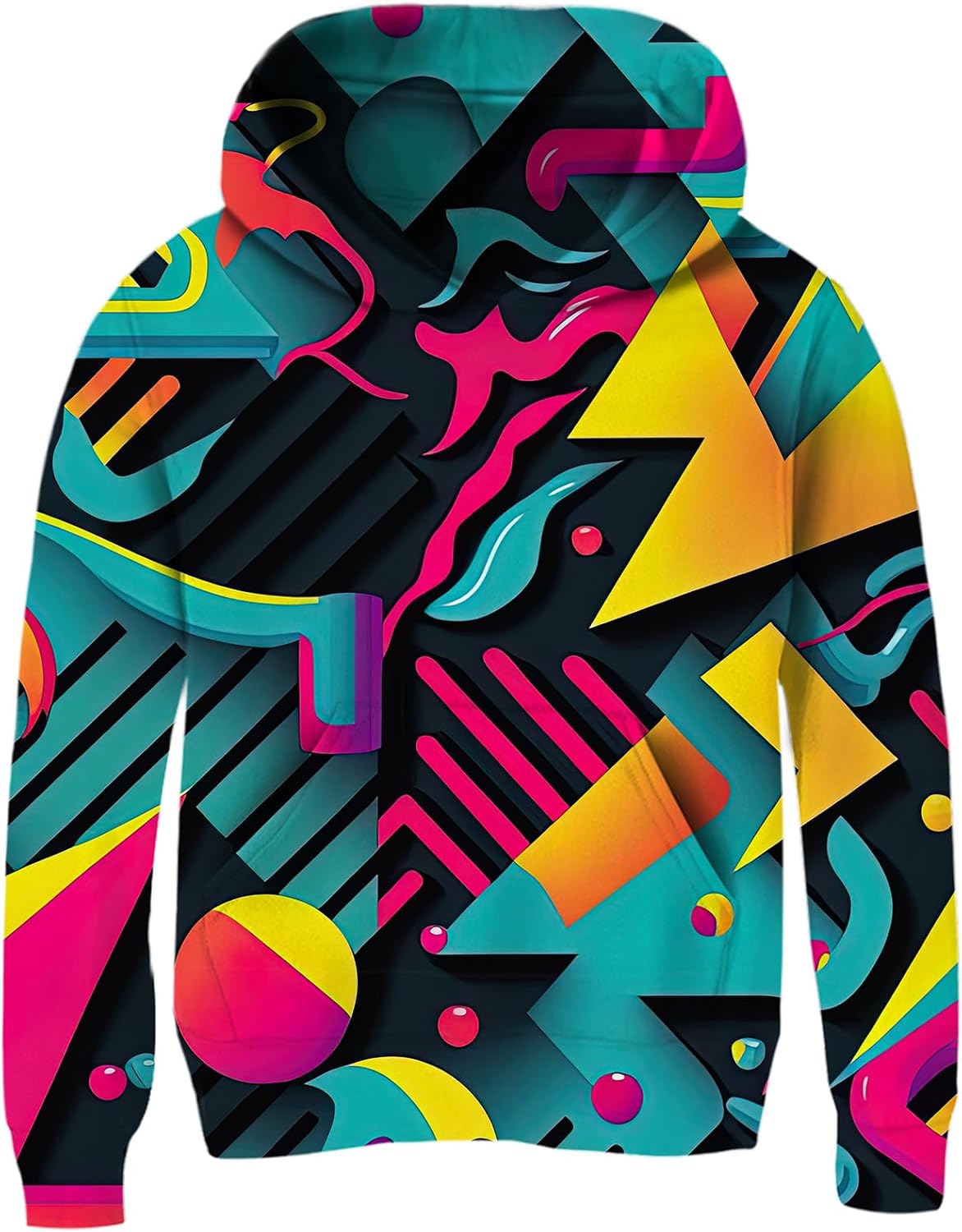 Cozy 3D Graphic Hoodie for Kids