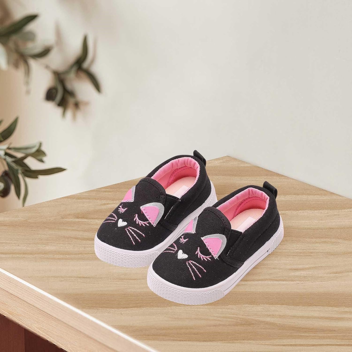 Princess Cat Loafer Slip-On for Girls Toddler