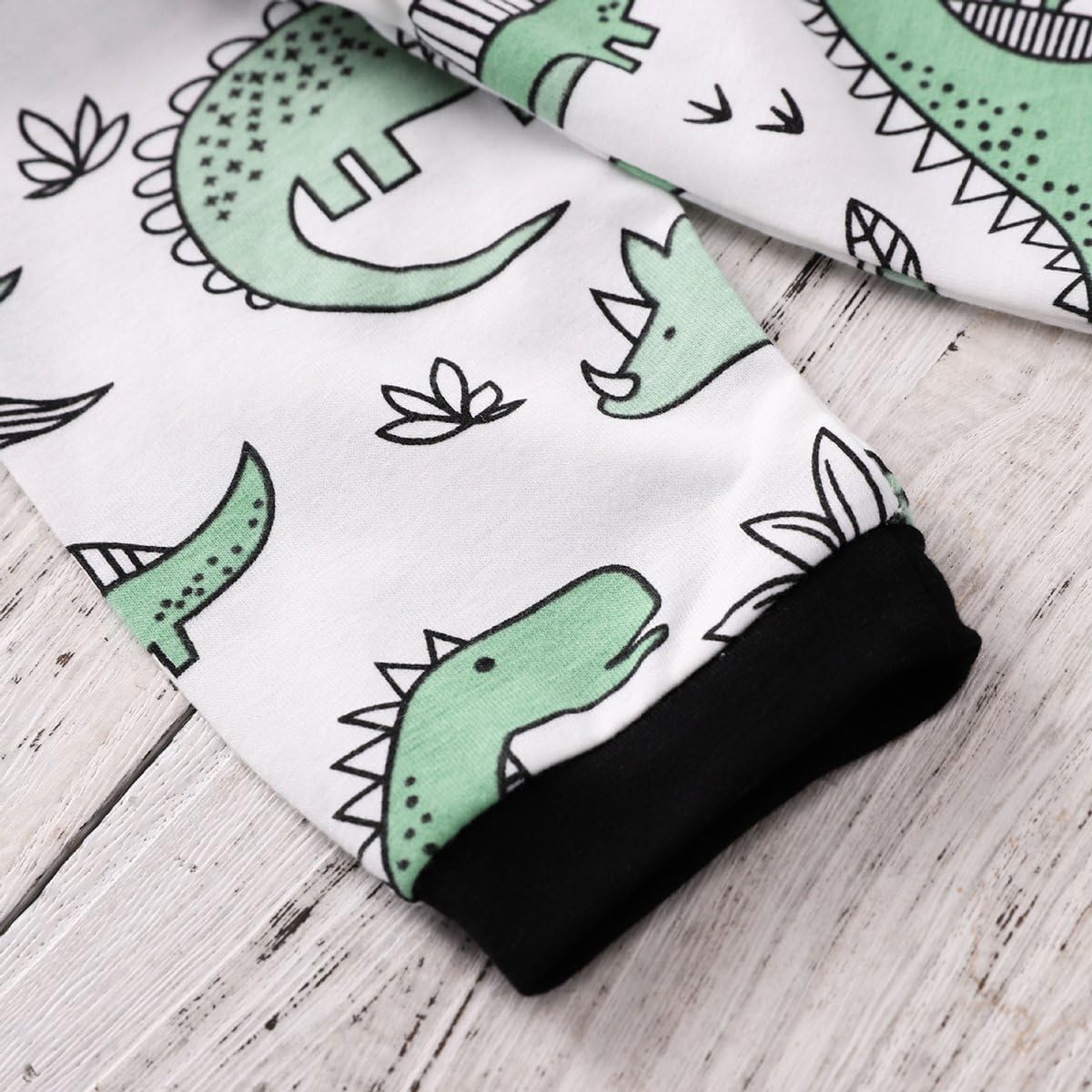 COLOOM Toddler Dinosaur Sleep Outfit