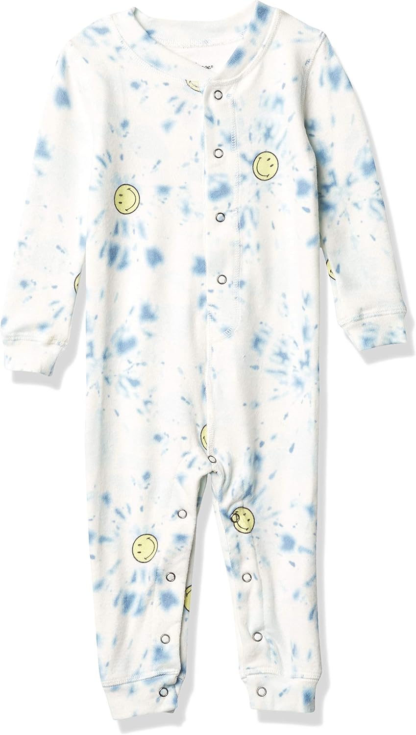 Adorable Peachy Design Blanket Sleeper with Snapping Closures for Baby Girls